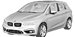 BMW F45 U0134 Fault Code